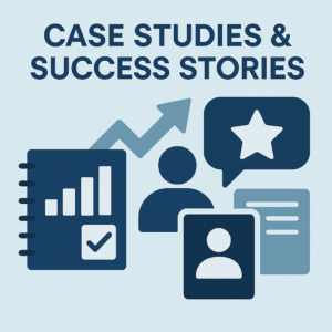 Case studies and success stories icon